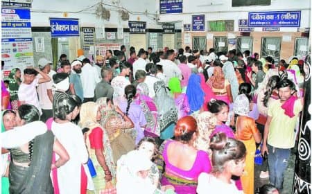 400 बिस्तर अस्पताल ओवरलोड, नर्सिंग स्टाफ कमी से बढ़ी मरीजों की परेशानी