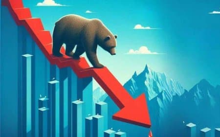 भारतीय शेयर बाजार में छाई मायूसी... सेंसेक्स 494 अंक गिरा, निफ्टी 142 अंक फिसला