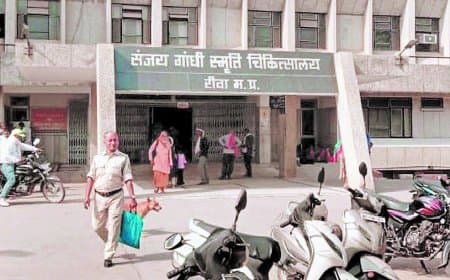 फ्रीजर की जगह गद्दे से लिपटा स्टेचर में ही पड़ा रहा युवक-युवती का शव