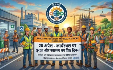 दुनिया भर में एक सुरक्षित भविष्य का संकल्प का दिन है 28 अप्रैल, जाने क्यों ?