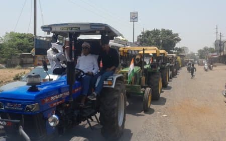 हरदा किसान आंदोलन: 10 हजार किसानों का महापड़ाव, ट्रंप के नाम ज्ञापन देकर मांगा MSP