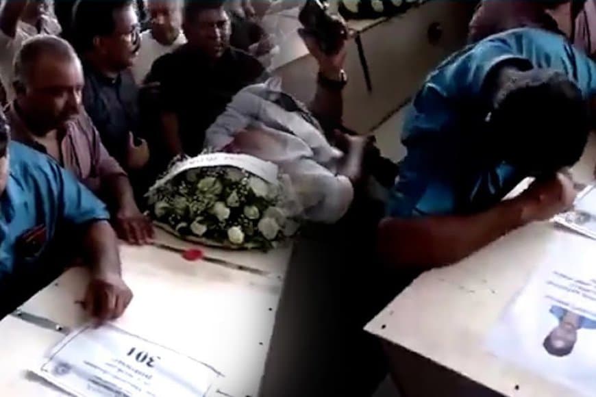 भारत: कुवैत से विशेष विमान से कोच्चि लाए गए 20 भारतीयों के शव