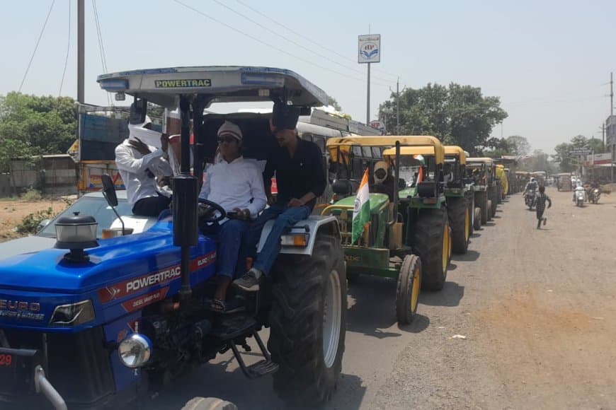 हरदा किसान आंदोलन: 10 हजार किसानों का महापड़ाव, ट्रंप के नाम ज्ञापन देकर मांगा MSP