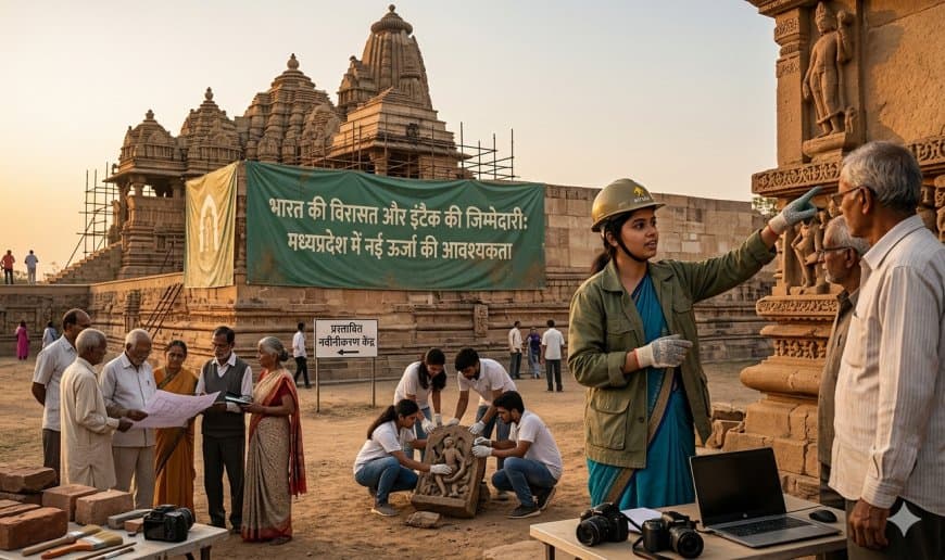 भारत की विरासत और इंटैक की जिम्मेदारी: मध्यप्रदेश में नई ऊर्जा की आवश्यकता 