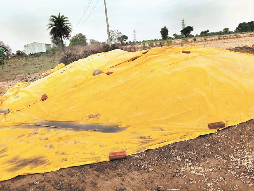 तेज हवा और बारिश से राहत मिली, किसानों की फसल को भारी नुकसान