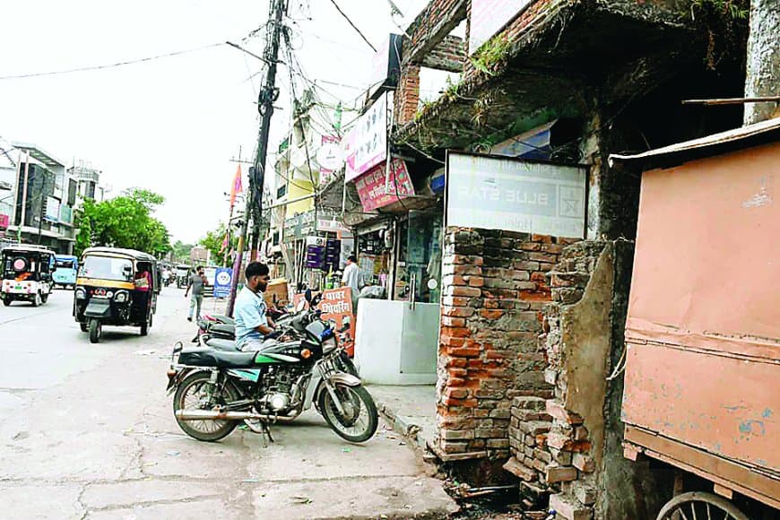 अमहिया मार्ग में उतरेगा ननि का बुल्डोजर, नेस्तनाबूद होंगे अतिक्रमण