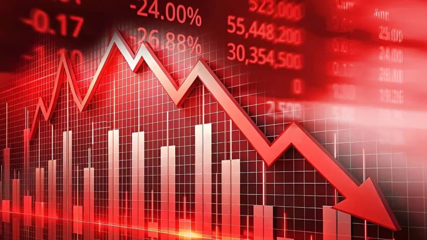 हफ्ते के दूसरे कारोबारी दिन सेंसेक्स में गिरावट दर्ज की गई।