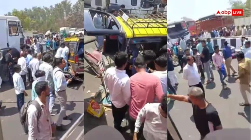 महाराष्ट्र: सीमेंट मिक्सर और वैन की टक्कर... 11 लोगों की मौत