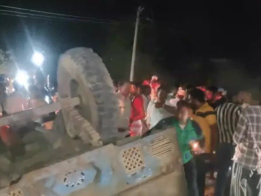 मध्यप्रदेश: तेज रफ्तार ट्रैक्टर-ट्रॉली अनियंत्रित होकर पलटी... चार महिलाओं की मौत, 28 घायल
