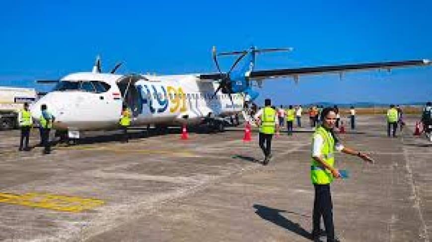 हवा में थमी सांसें: हैदराबाद-हुबली फ्लाई91 फ्लाइट की बेंगलुरु में इमरजेंसी लैंडिंग, टला बड़ा हादसा