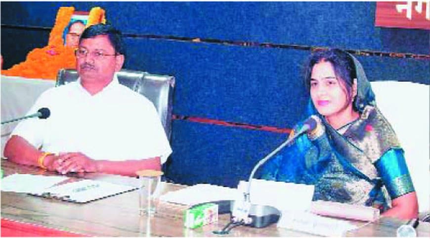 नारी शक्ति वंदन में प्रीति बनीं एक दिन की नगर निगम स्पीकर