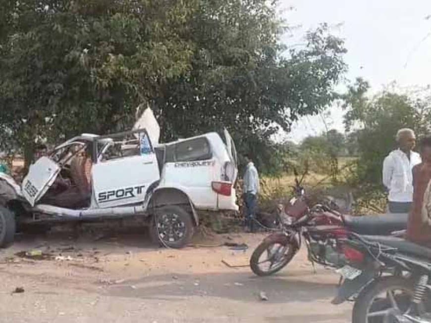 मध्यप्रदेश: नर्मदापुरम-पिपरिया स्टेट हाईवे पर टवेरा और ट्रैक्टर-ट्रॉली की भिड़ंत, पांच लोगों की मौत, सात गंभीर