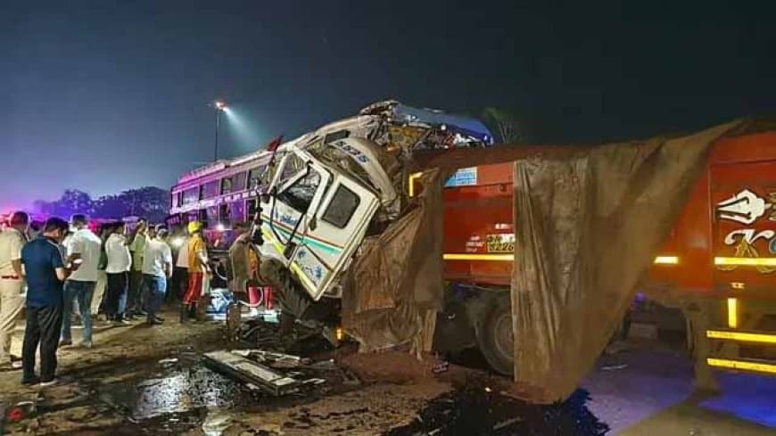 ओडिशा में हादसा: बस की ट्रक से टक्कर, चार लोगों की मौत... 20 से अधिक यात्री घायल