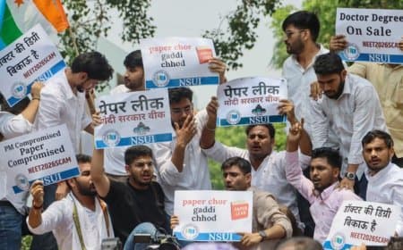 नीट पेपर लीक केस: राजस्थान एसओजी टीम ने गुरुग्राम से एमबीबीएस छात्र को किया गिरफ्तार, मध्यप्रदेश से जुड़े तार  