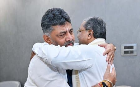 कर्नाटक के नाटक पर पूर्ण विराम... मुख्यमंत्री सिद्धारमैया राज्यपाल कार्यालय जाकर सौंपेंगे  अपना इस्तीफा 