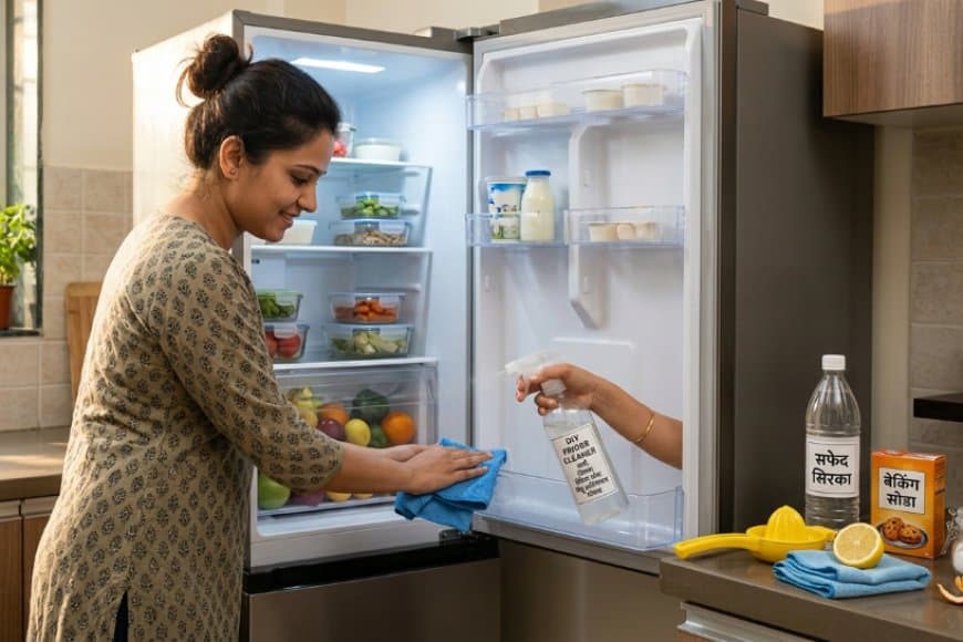 फ्रिज की सफाई: सेहत और ताजगी के लिए अपनाएं ये आसान डीप क्लीनिंग स्टेप्स