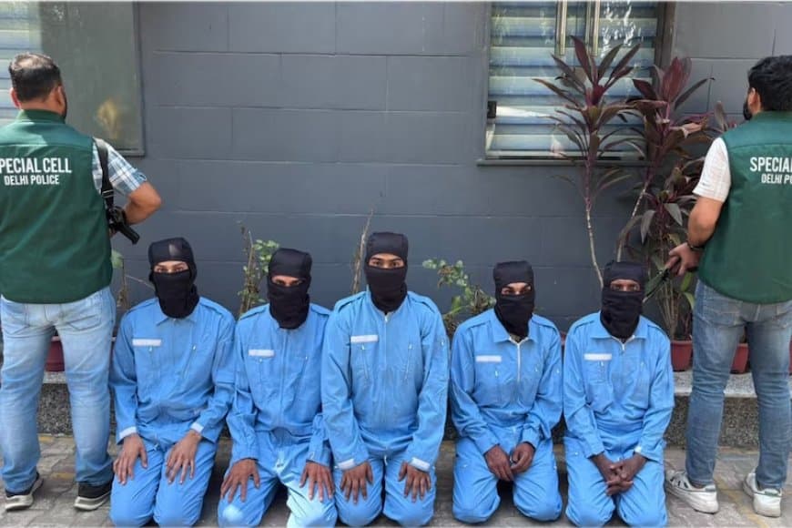 आतंकी साजिश नाकाम... दिल्ली पुलिस ने पाकिस्तान समर्थित 9 आतंकवादियों को किया गिरफ्तार