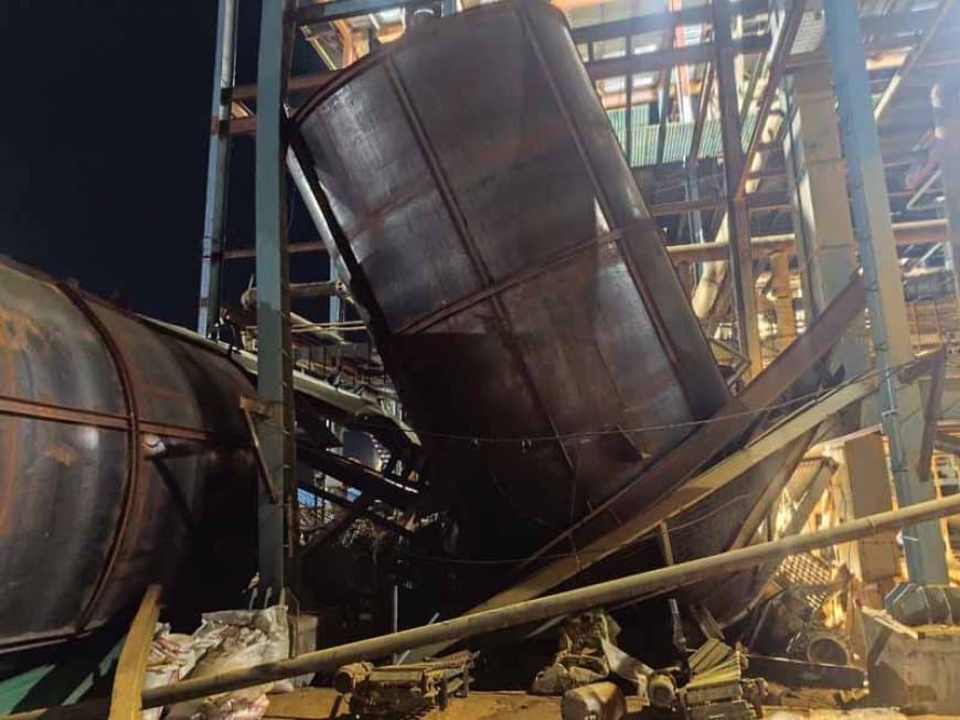 मध्यप्रदेश: नरसिंहपुर में मरम्मत के दौरान डीडीएस टैंक गिरा... दो मजदूरों का धड़ शरीर से हुआ अलग