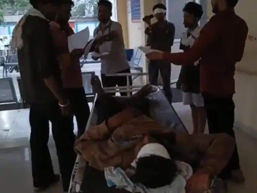  मध्यप्रदेश: खंडवा में गूगल मैप देखते समय आई झपकी, खाई में गिरा तूफान... चालक मौके से फरार