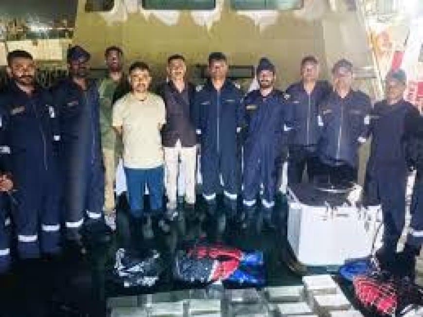 गुजरात में बड़ी ड्रग्स बरामदगी: कच्छ तट पर 1180 करोड़ की कोकीन जब्त, 3 विदेशी आरोपी गिरफ्तार