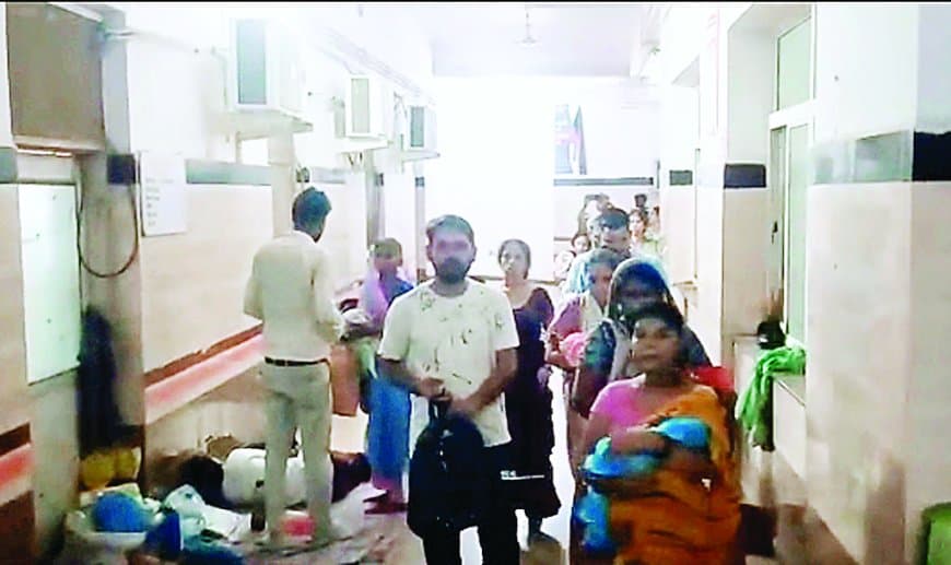 जीएमएच के आईसीयू में शॉर्ट सर्किट से भड़की आग, मचा हड़कम्प