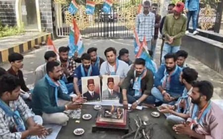 बरकतउल्ला विश्वविद्यालय नाम विवाद: जमीअत उलमा और NSUI ने दी उग्र आंदोलन की चेतावनी