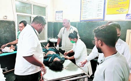 तेज रफ्तार जीप पलटी, चालक समेत बालिका की दर्दनाक मौत हुई