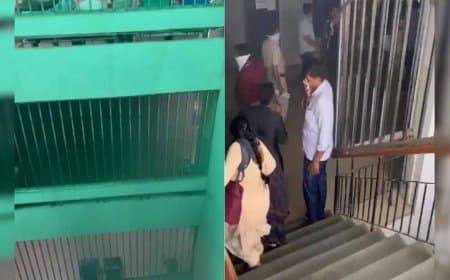दिल्ली: सुबह 5:30 बजे कड़कड़डूमा कोर्ट दूसरी मंजिल पर लगी आग, दमकल की आठ गाड़ियों ने पाया काबू