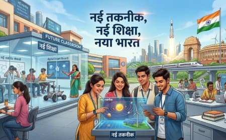 नई तकनीक, नई शिक्षा, नया भारत