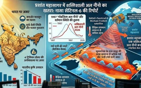 प्रशांत महासागर में अल नीनो का खतरा: भारत के मानसून और अर्थव्यवस्था पर क्या होगा असर?