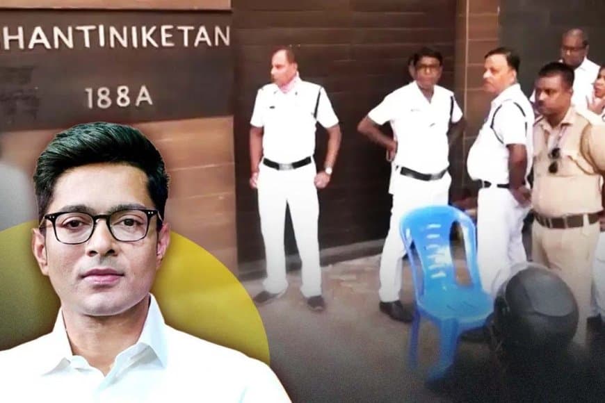 बंगाल: अभिषेक बनर्जी के घर का छापा, रात तीन बजे ताला तोड़कर पुलिस घुसी अंदर, सुबह-सुबह पहुंचीं ममता