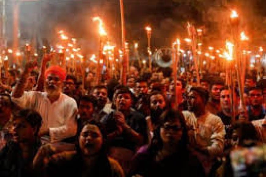 बांग्लादेश में तनाव: भगवान राम की 81 फुट ऊंची मूर्ति का निर्माण रुकने पर हिंदुओं का बड़ा प्रदर्शन
