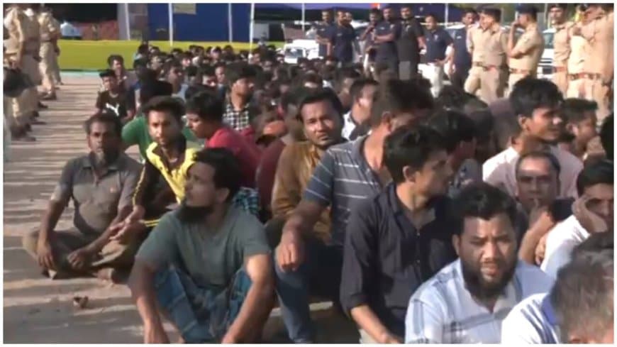 गुजरात में अवैध घुसपैठियों पर शिकंजा: अहमदाबाद क्राइम ब्रांच ने 290 से अधिक बांग्लादेशी पकड़े 