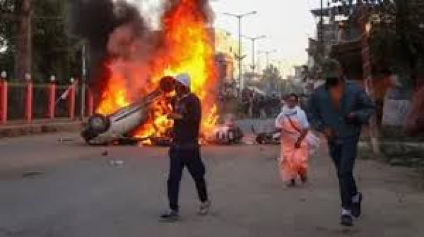 मणिपुर में फिर भड़की हिंसा, 13 मई से लापता 6 नागा पुरुषों के शव मिलने के बाद NPF मुख्यालय में लगाई आग