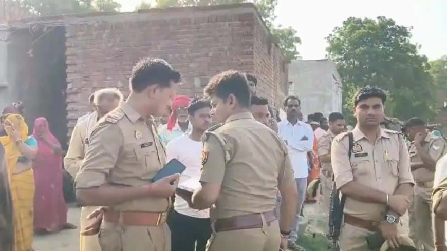 यूपी: प्रयागराज एक ही परिवार के तीन लोगों की हत्या 