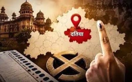 दतिया विधानसभा उपचुनाव 2026 : 30 जुलाई को होगा मतदान,  आचार संहिता लागू,   अधिसूचना छह जुलाई को