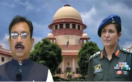 मध्यप्रदेश: सुप्रीम कोर्ट में 7 अगस्त को सुनवाई: क्या मंत्री विजय शाह की कुर्सी जाएगी या मिलेगी क्लीन चिट...?