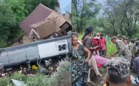 जम्मू-कश्मीर: अमरनाथ यात्रा से लौट रहे मध्यप्रदेश के श्रद्धालुओं से भरी बस खाई में गिरी... 30 लोग लहूलुहान 