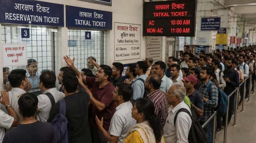 भारत: अब रेलवे लागू करेगा नया टोकन सिस्टम... यात्रियों को बार-बार लाइन में लगने से मिलेगा छुटकारा
