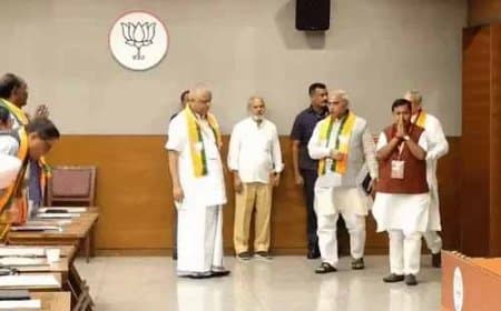 नई भाजपा राष्ट्रीय टीम की पहली बैठक: बूथ मजबूती से लेकर चुनाव रणनीति पर नितिन नवीन ने किया मंथन