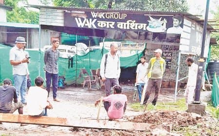 पन्ना नाका में सरकारी जमीन पर ट्रांसफार्मर लगाने को लेकर विवाद, प्रशासन ने मौके पर पहुंचकर कराया समझौता