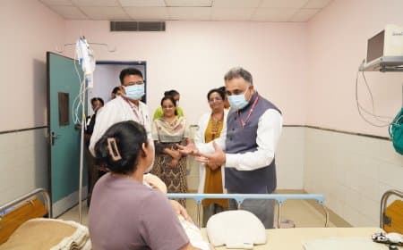 एम्स भोपाल की बड़ी उपलब्धि: 9 महीने के बच्चे का दोनों कानों में हुआ कॉक्लियर प्रत्यारोपण