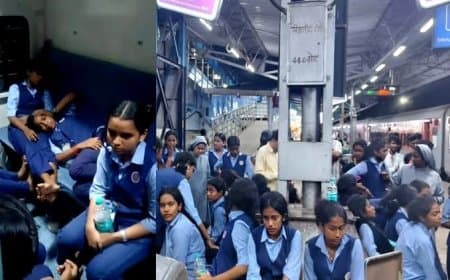 Khandwa News: मंगला एक्सप्रेस में 50 स्कूली बच्चों को फूड पॉइजनिंग, खंडवा स्टेशन पर हुआ इलाज