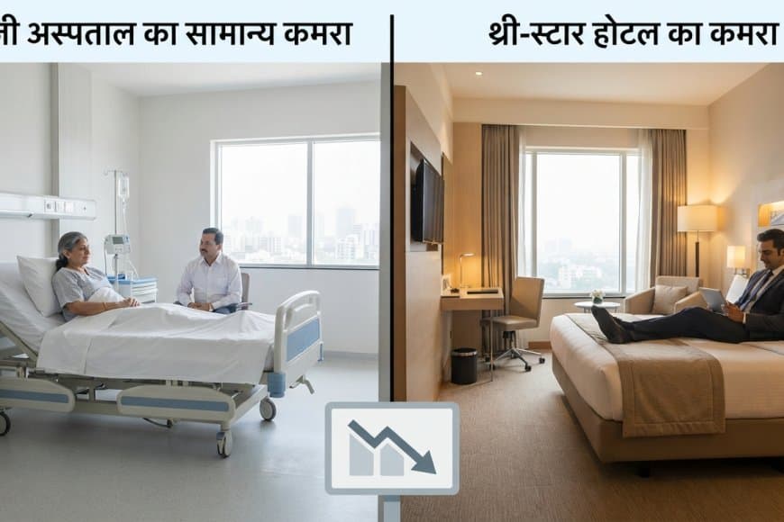 प्राइवेट हाॅस्पिटलों पर  सख्ती की तैयारी, संसदीय समिति ने  बेहिसाब वसूली रोकने का की वकालत की