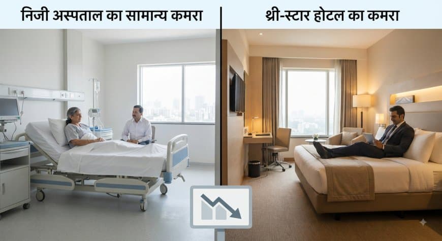 प्राइवेट हाॅस्पिटलों पर  सख्ती की तैयारी, संसदीय समिति ने  बेहिसाब वसूली रोकने का की वकालत की