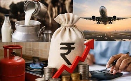 महंगाई की मार... कॉमर्शियल सिलेंडर 11.50, दूध 9 रुपए तक महंगा... बिना ई-केवाईसी अटकेगी एलपीजी सब्सिडी