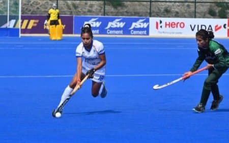 भारतीय जूनियर महिला हॉकी टीम ने रचा इतिहास, क्वार्टर फाइनल में पाकिस्तान को 19-0 से रौंदकर सेमीफाइनल में बनाई जगह