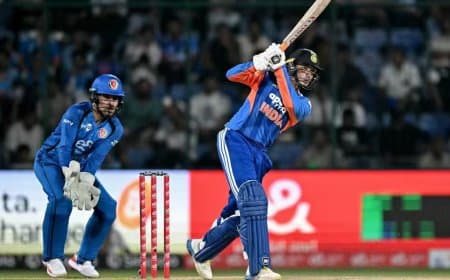 IND vs AFG 1st T20I: अभिषेक शर्मा की तूफानी पारी, भारत ने अफगानिस्तान को 7 विकेट से हराया