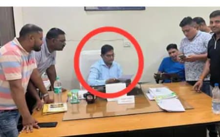 मंडला नगर पालिका CMO गजानन नाफड़े 2 लाख की रिश्वत लेते रंगे हाथ गिरफ्तार, लोकायुक्त की बड़ी कार्रवाई
