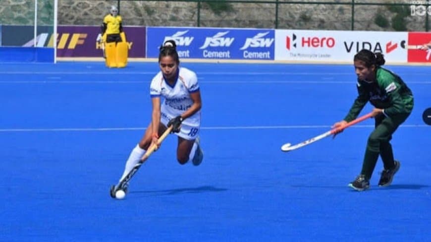 भारतीय जूनियर महिला हॉकी टीम ने रचा इतिहास, क्वार्टर फाइनल में पाकिस्तान को 19-0 से रौंदकर सेमीफाइनल में बनाई जगह